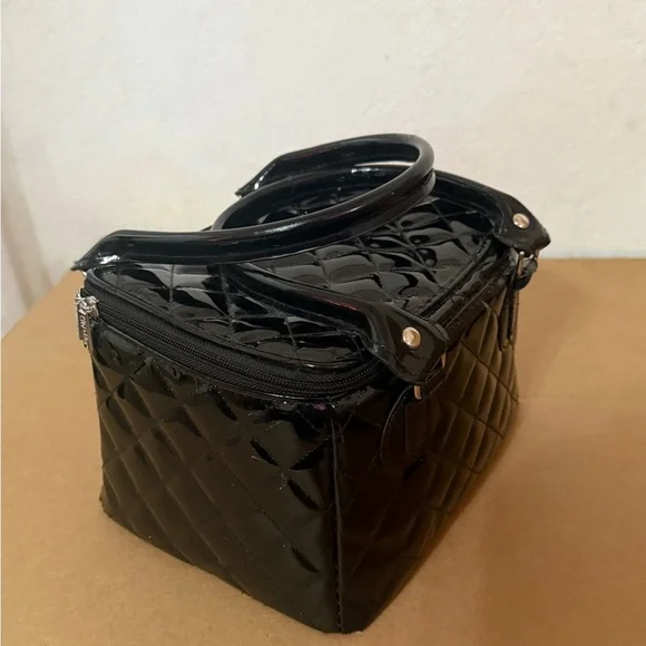 Caboodles Black Quilted Cosmetic Bag - Picture 7 of 16